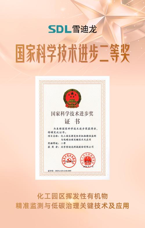 北京雪迪龙科技股份为主要完成单位的"化工园区挥发性有机物